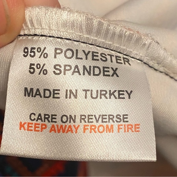 Chic Geometric Patterned Dress - Black and Orange - Picture 8 of 12